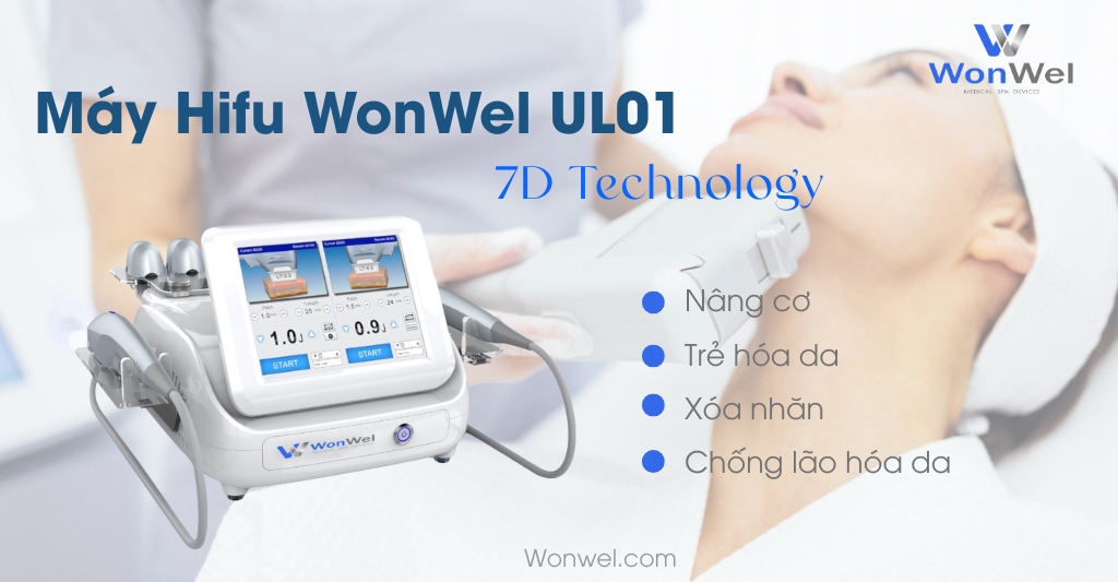 Máy Hifu Nâng Cơ WonWel UL01 | Trẻ Hóa Da, Nâng Cơ Chuẩn Y Khoa