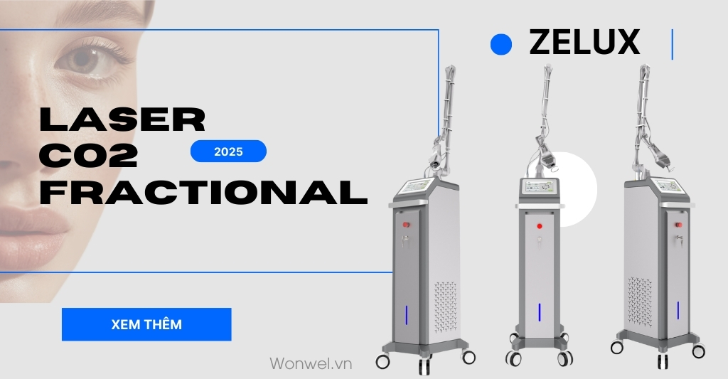 Máy Laser Co2 Fractional Zelux