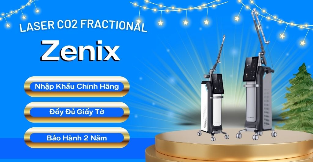 Máy Laser Co2 Fractional ZenixMáy Laser Co2 Fractional Zenix