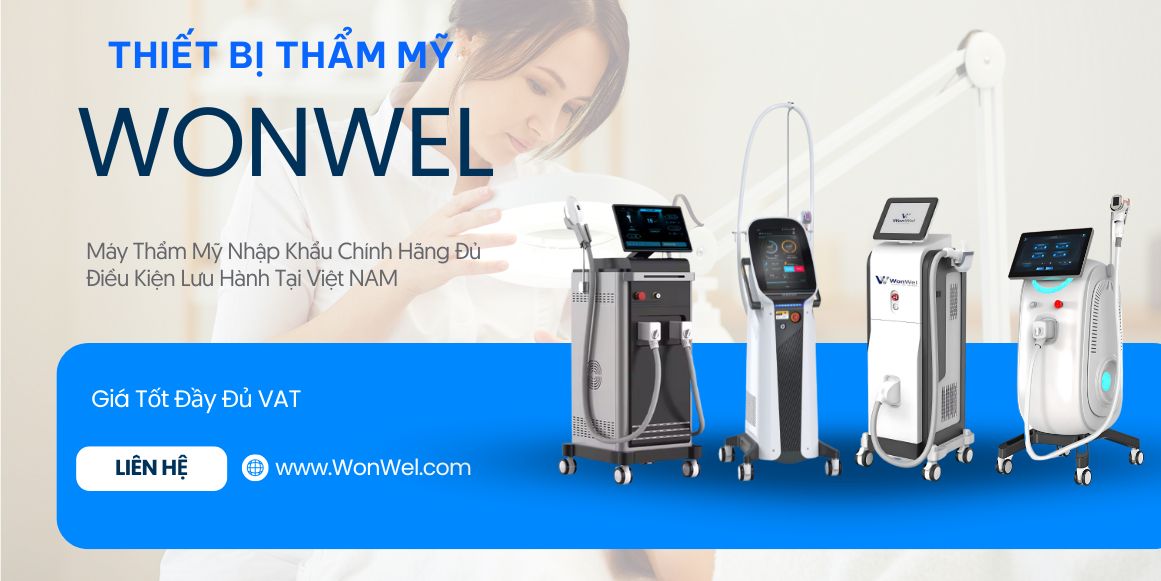 Máy triệt lông WonWel GLD09 triệt lông Diode Laser cho spa