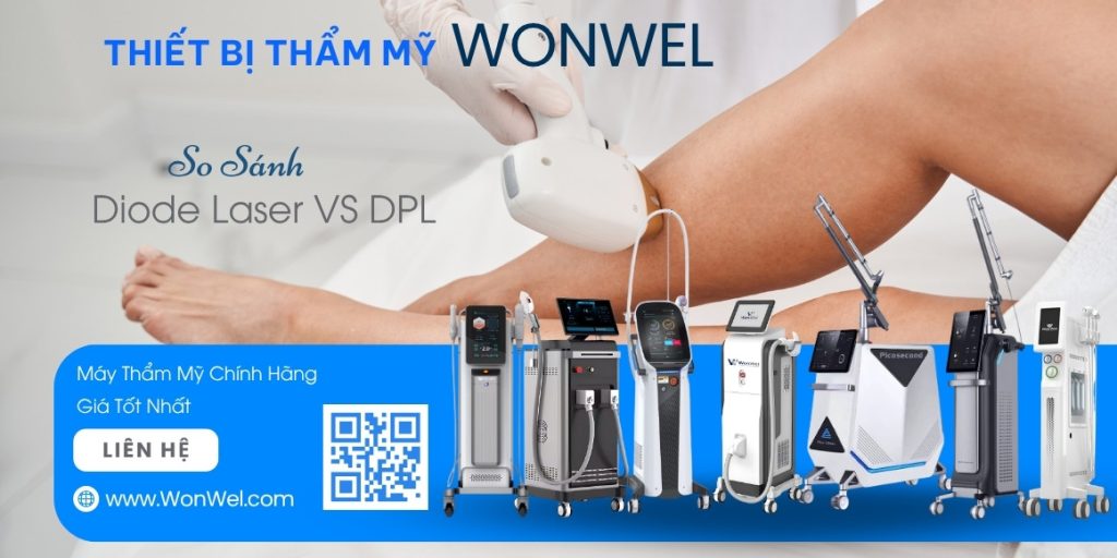 So sánh công nghệ triệt lông Diode Laser và DPL - công nghệ triệt lông hiệu quả nhất