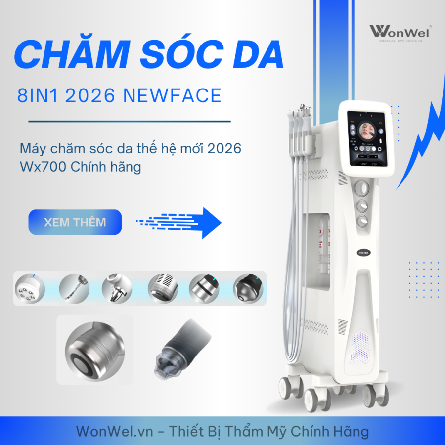 Công dụng của máy chăm sóc da newface 8in1 WX700