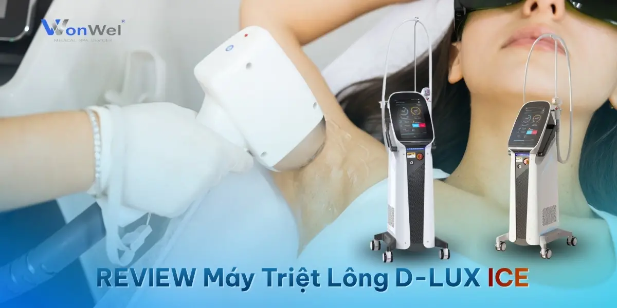 Máy Triệt Lông Diode Laser WonWel Dlux ICE | WonWel Việt Nam