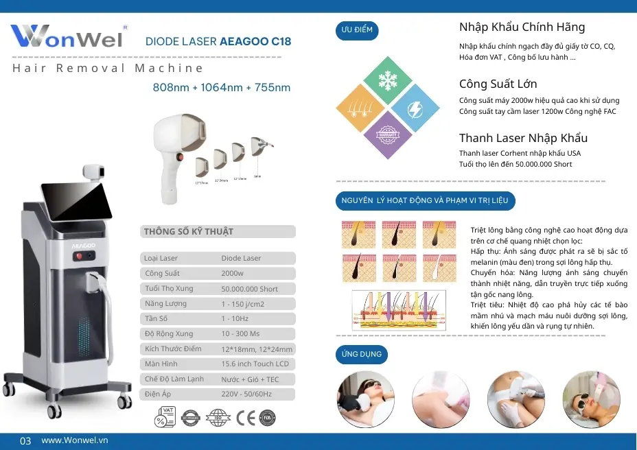 top 5 may triet long diode laser 2026 cong nghe hieu qua cao cho da dep muot min 69c4927fded98